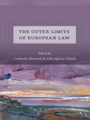 cover image of The Outer Limits of European Union Law